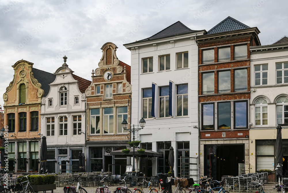 Obraz premium Grand Market Square (Grote Markt), Mechelen, Belgium