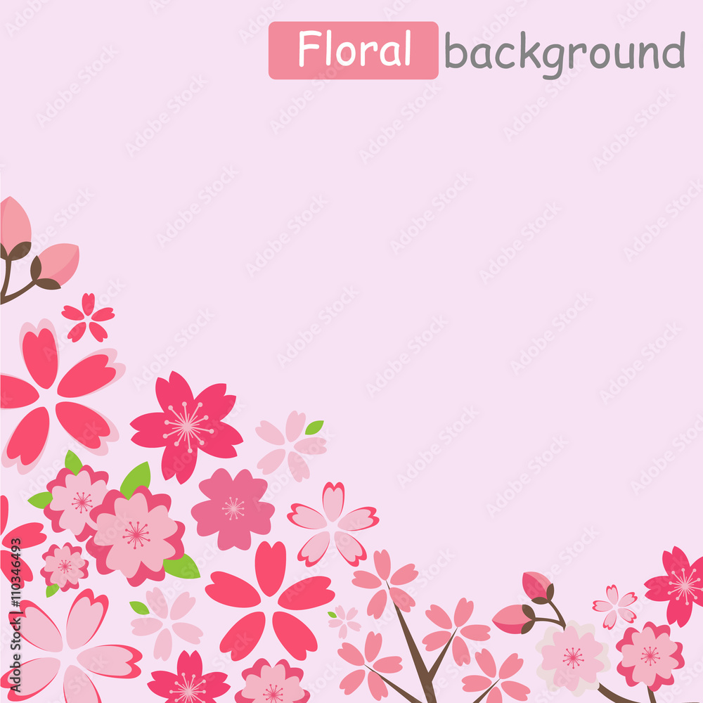 Floral background