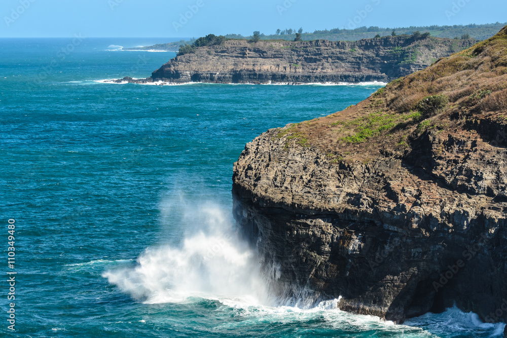 Cliffs Near Kilauea, Kauai, Hawaii