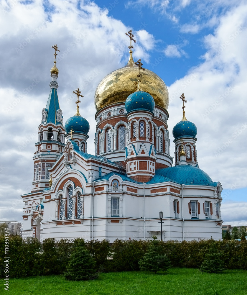 Свято-Успенский кафедральный собор в городе Омске