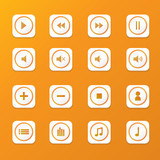 Music Icons And Buttons
