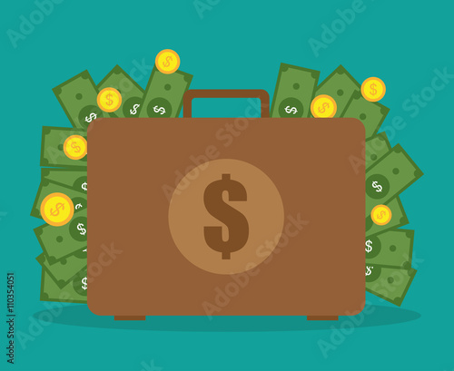 Briefcase full of money