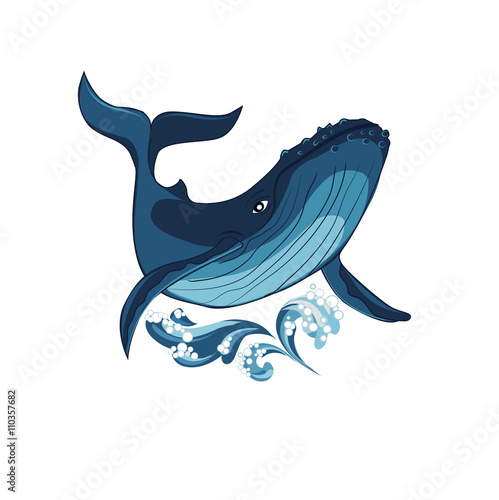 stylized whale image