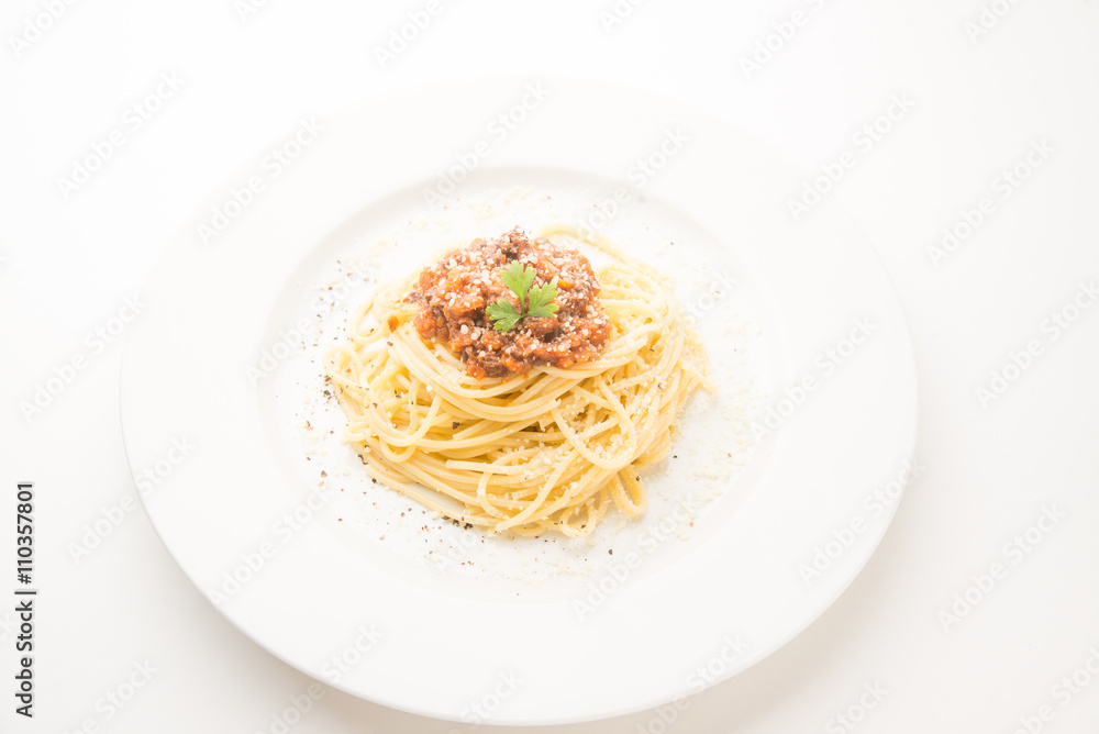 meat sauce spagetti