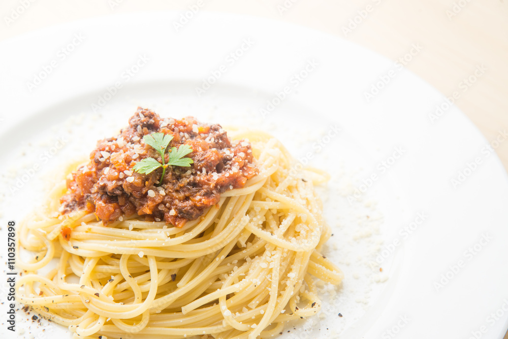 meat sauce spagetti
