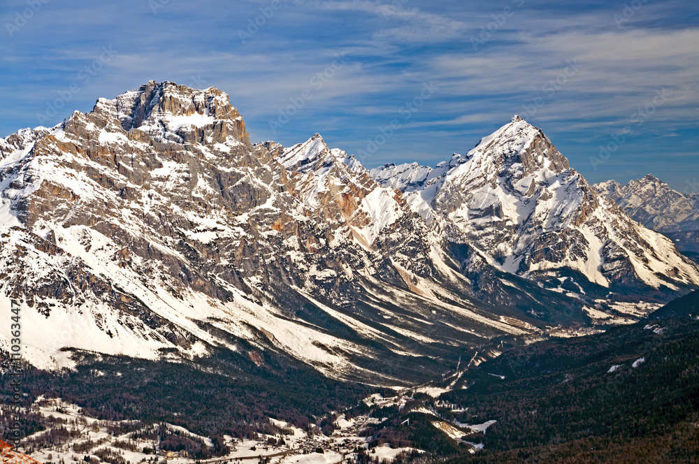 Dolomites at Cortina D'Ampezzo, Italy
