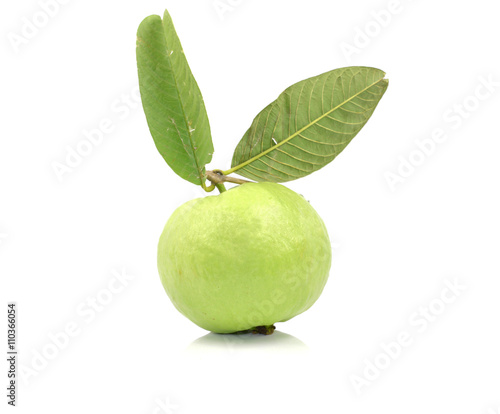 Guava with leaf