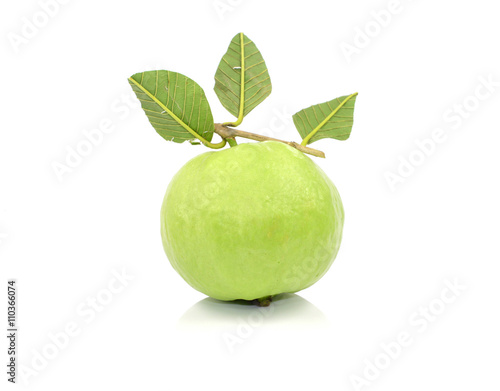 Guava with leaf