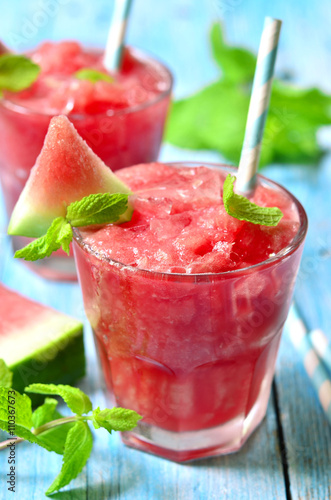 Watermelon smoothie.