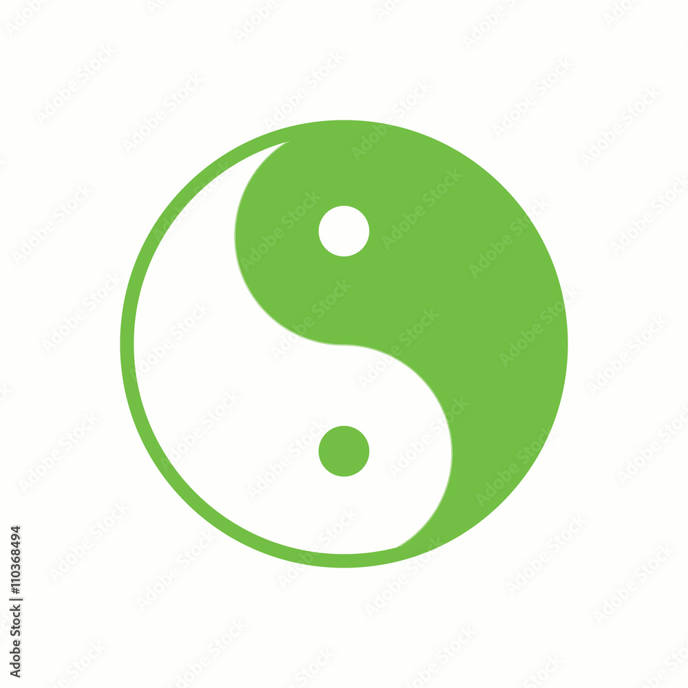 harmony balance daosizm green icon harmony balance daosizm green icon