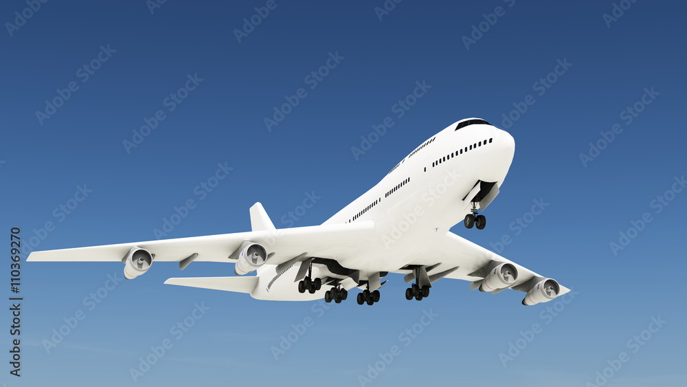 Fototapeta premium 飛行機