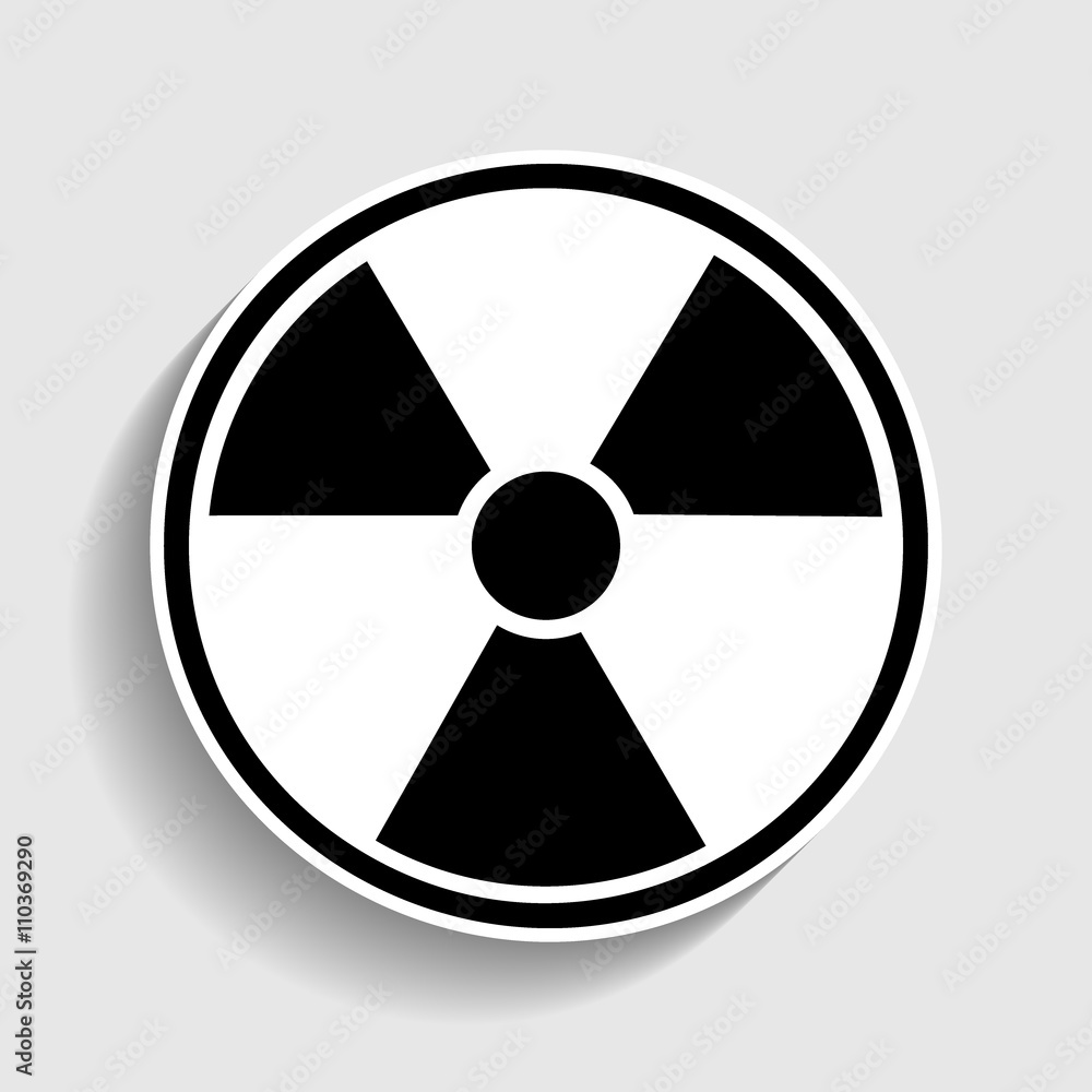 Radiation Round sign Radiation Round sign