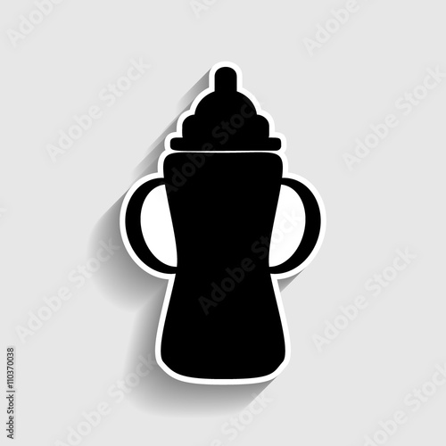 Baby bottle sign