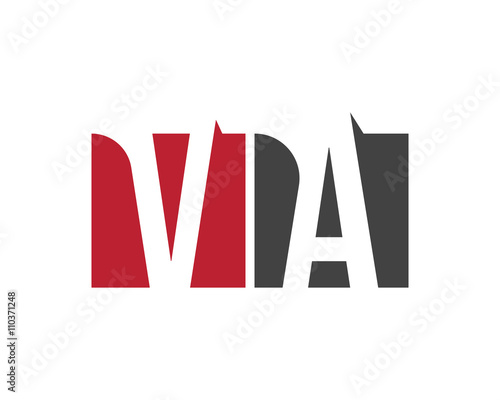 VA red square letter logo for alliance,association,advisor,accountants,academy