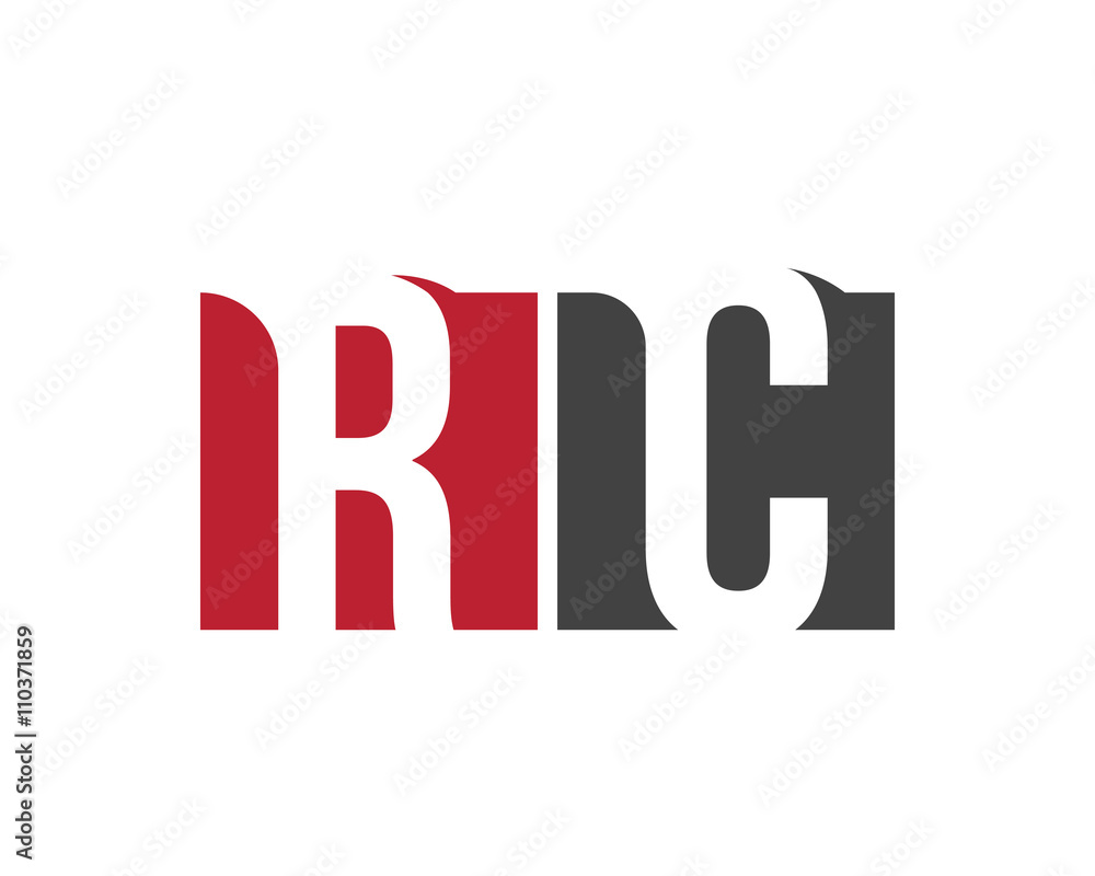 RC red square letter logo for collage, company, center, construction, community, computer RC red square letter logo for collage, company, center, construction, community, computer