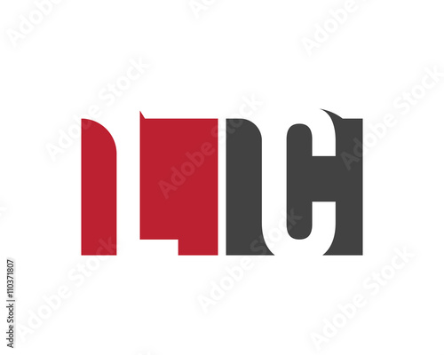Free Download LC red square letter logo for collage, company, center, construction, community, computer - GFXLoad