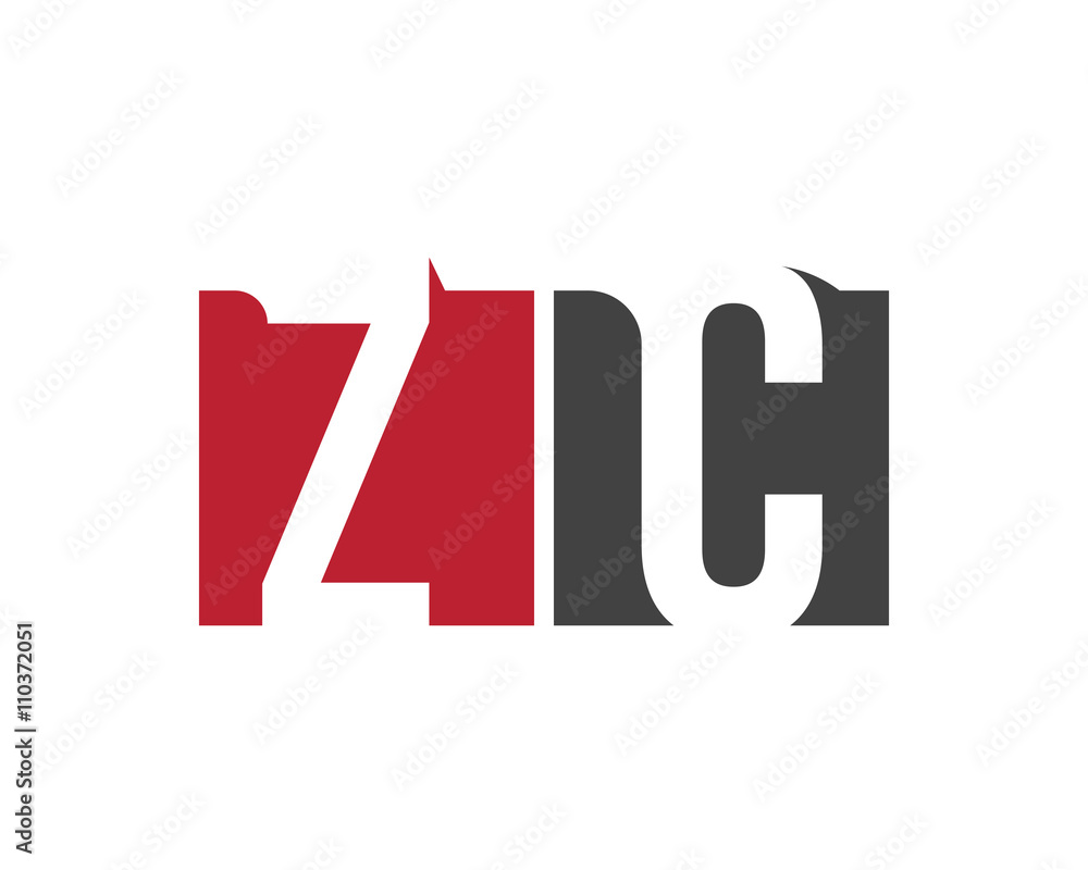 ZC red square letter logo for collage, company, center, construction, community, computer ZC red square letter logo for collage, company, center, construction, community, computer