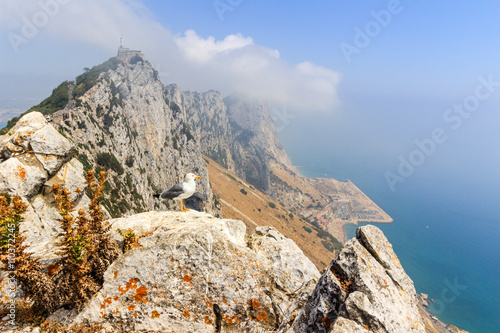 Amazing Vista from the top of the Rock of Gibraltar