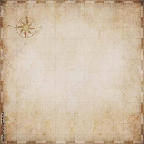 old blank treasure map background 