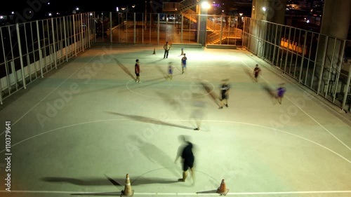 open air futsal field photo