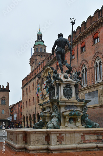 Bologna, the largest city and the capital of the Emilia-Romagna region in Italy