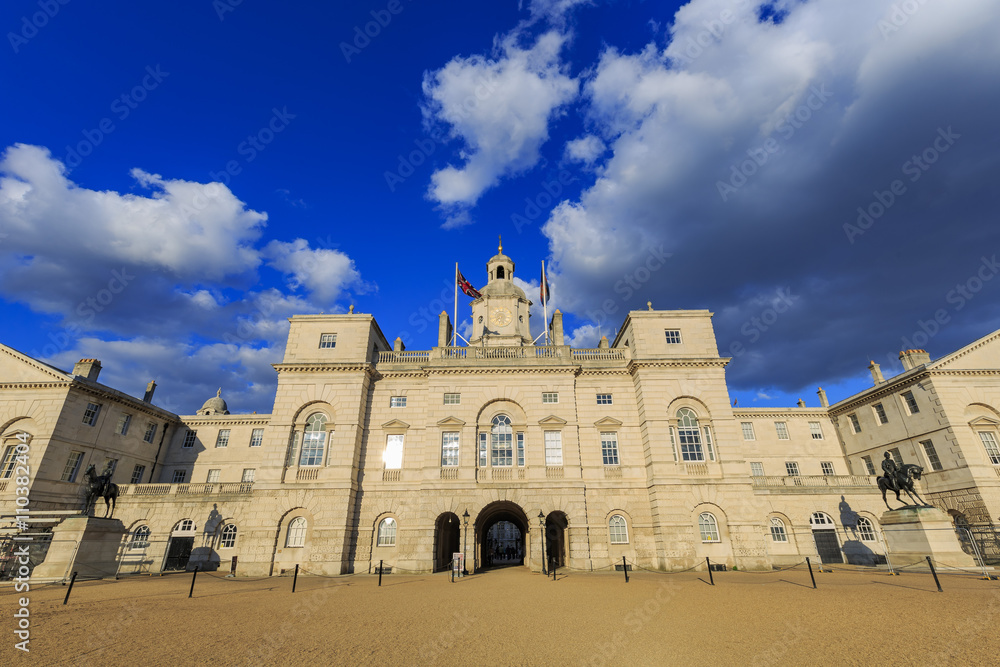 The famous Horse Guards Parade