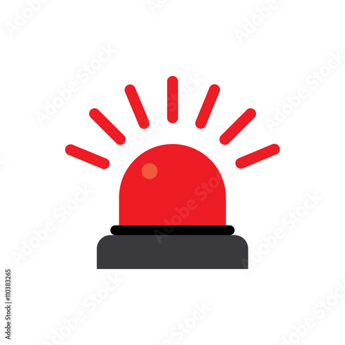 Police or ambulance red flasher