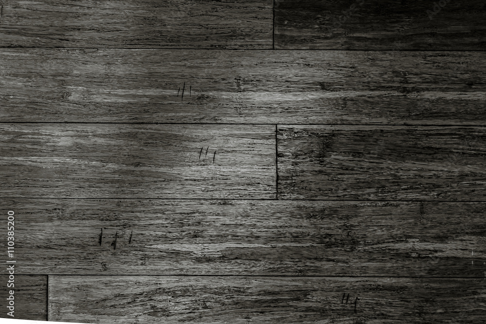Naklejka premium black background wood texture