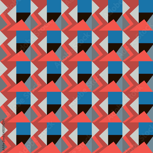 Seamless geometric background pattern for business.