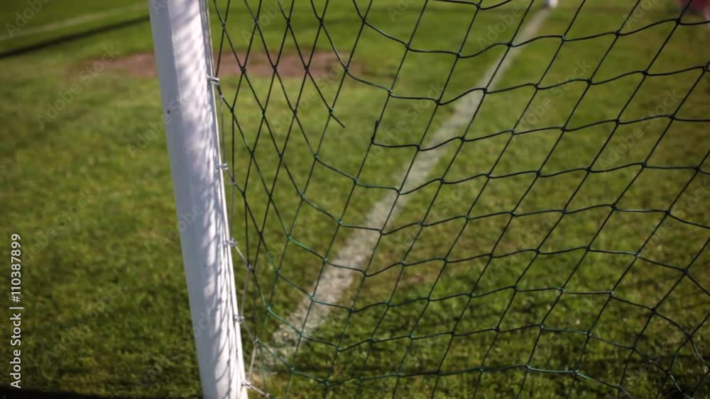 soccer goal and net soccer goal and net