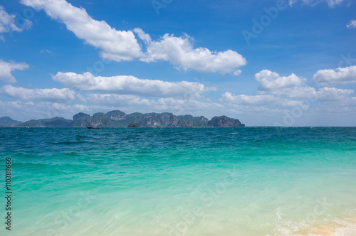 The coast of Andaman sea