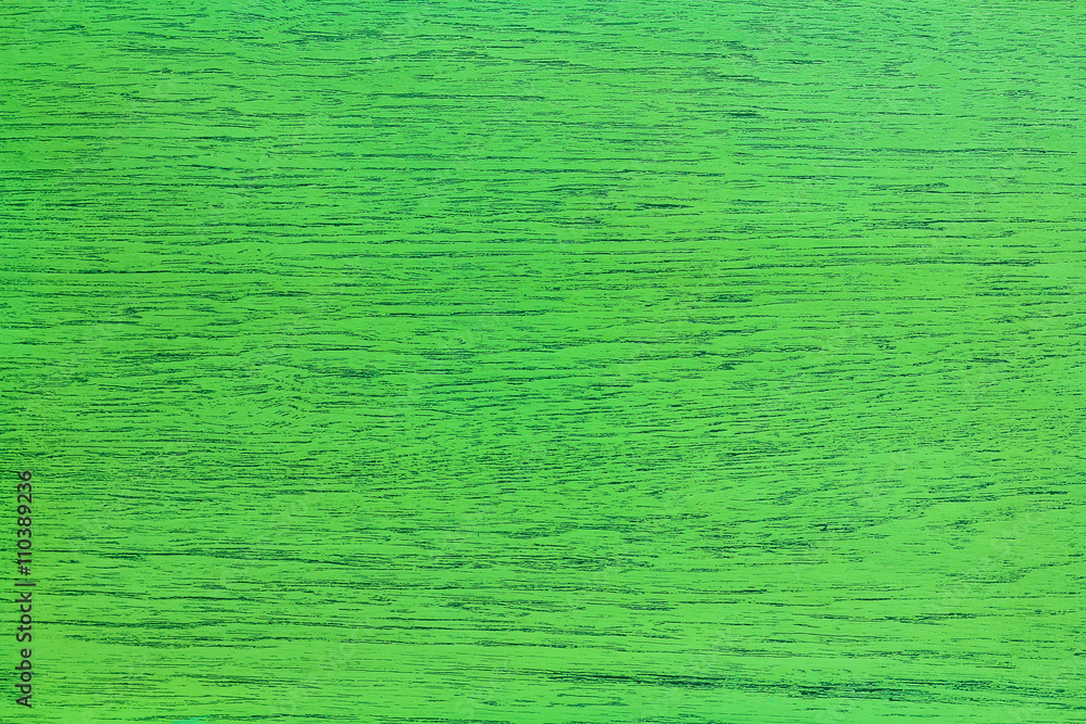 Obraz premium Green Wood Texture Background