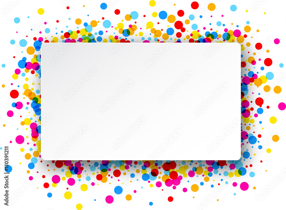 Background with color drops. Background with color drops.