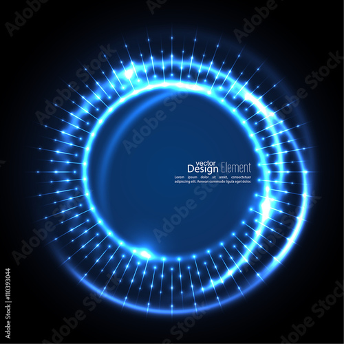 Abstract techno background.