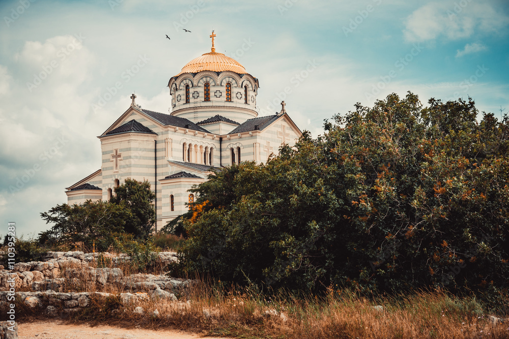 Orthodox cathedral in Sevastopol, Crimea