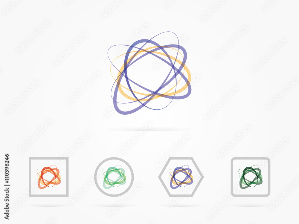 Abstract star logo Abstract star logo