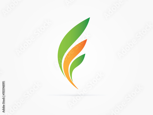 E F letter logo vector