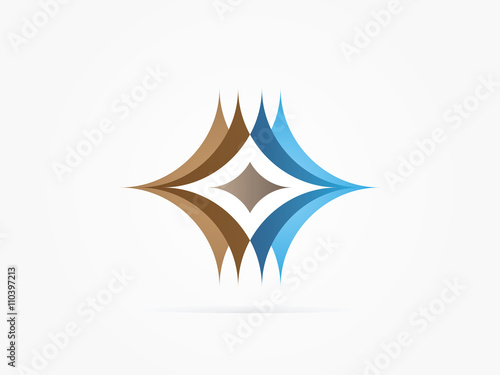 Abstract Fusion Logo