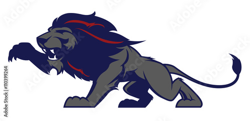 Roaring lion sport logotype