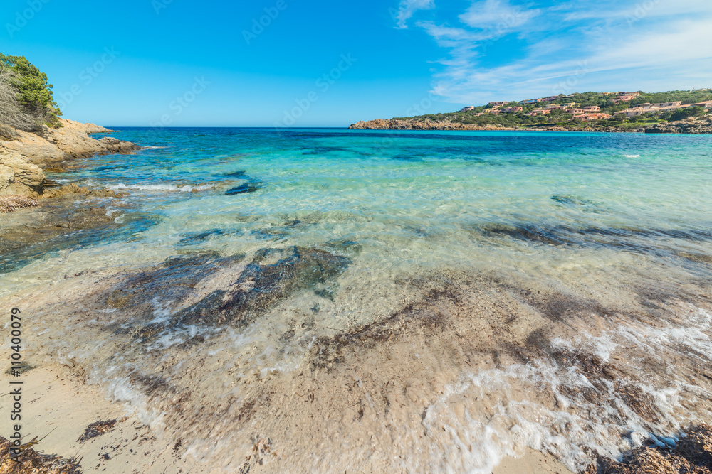 Cala Granu beach in Costa Smeralda