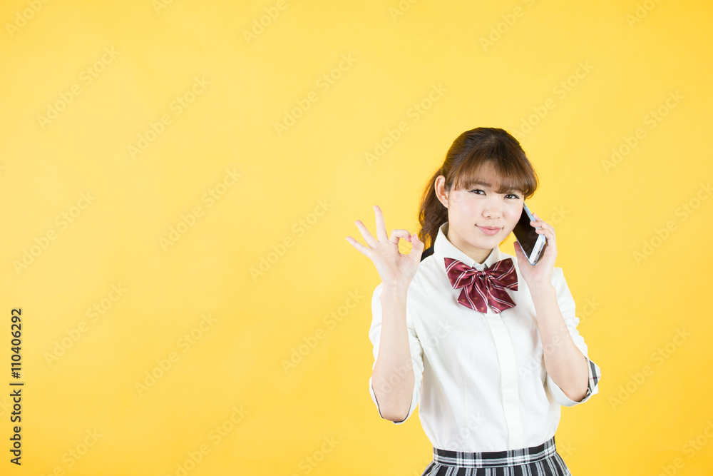女子高校生(イエローバック) 女子高校生(イエローバック)