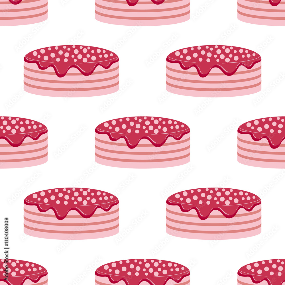 vector chocolate cake, seamless vector chocolate cake, seamless