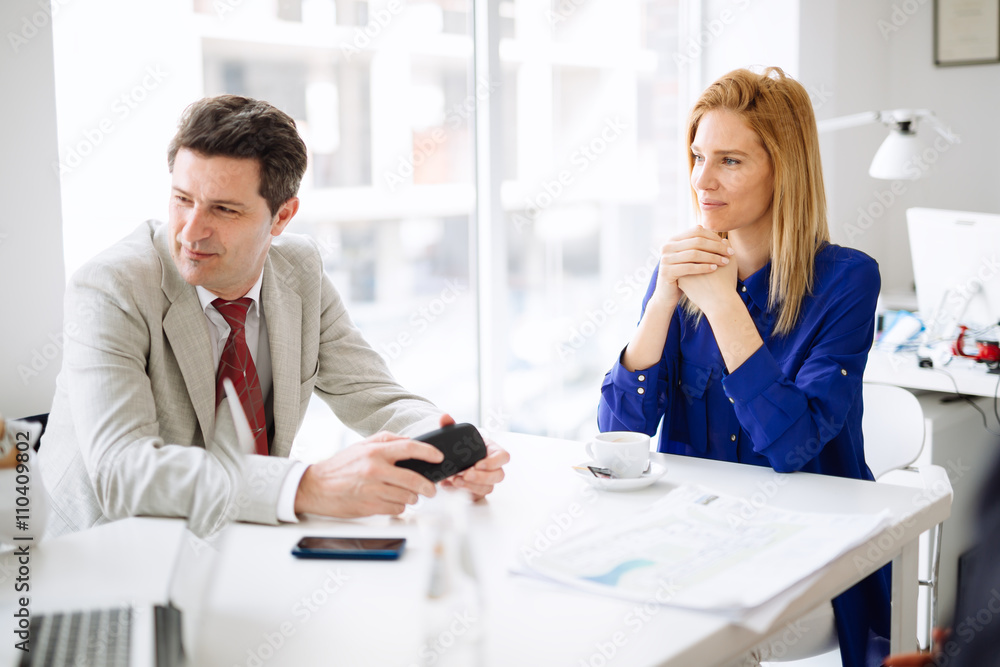 Fototapeta premium Succesful businesswoman CEO of company