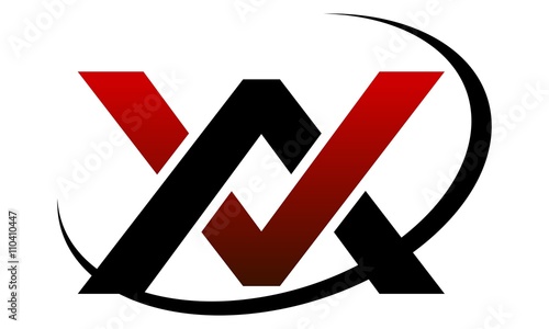 Letter AV Modern Logo 