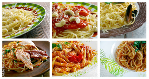  different italian Spaghetti