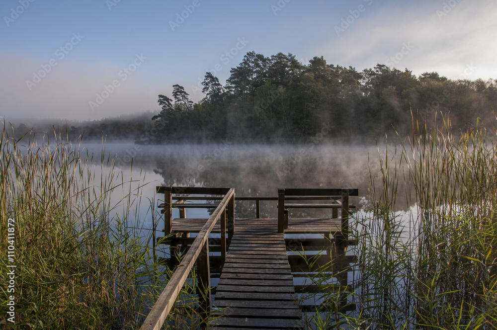 Obraz premium wooden bridge