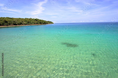 The sea at Koh Kood island in Trat, , Gulf of Thailand Thailand