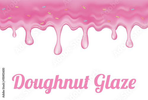 Pink Doughnut glaze