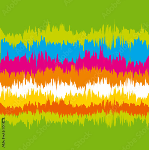 color soud wave abstract vector illustration