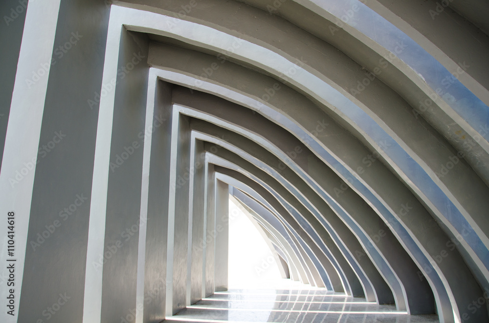 Architectural design of empty corridor. Architectural design of empty corridor.